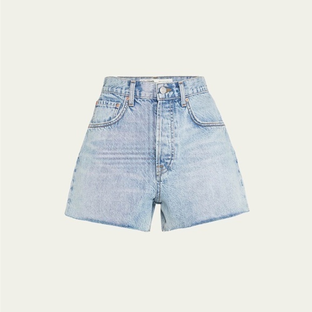 GRLFRND Jules Super High Rise Vintage Cut Off Shorts Size 28